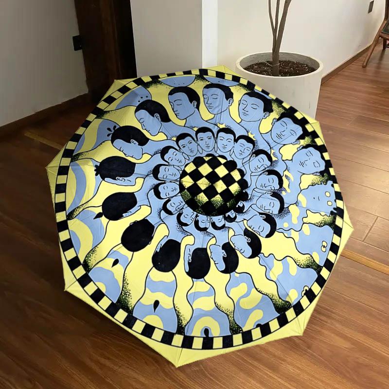Automatic Folding Umbrella with 3-Fold Design, Iron Frame, Outdoor Use - Perfect Gift for Fans, Travelers, Daily Use1121165a
Automatic Folding Umbrella with 3-Fold Design, Iron Frame, Outdoor Use - Perfect Gift for Fans, Travelers, Daily Use1121165a