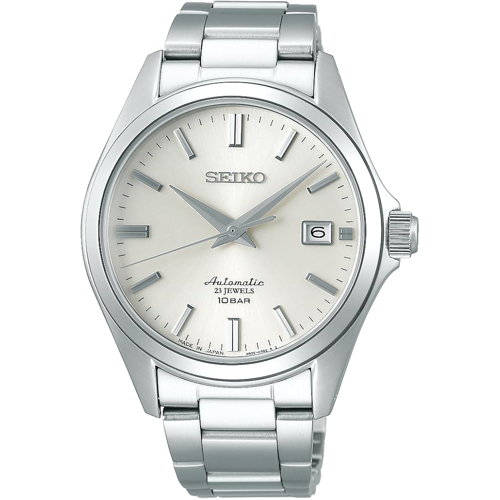 Seiko SZSB011 Men s Mechanical Automatic Watch Silver Ivory Dial Date Calendar Japan Made
Seiko SZSB011 Men s Mechanical Automatic Watch Silver Ivory Dial Date Calendar Japan Made