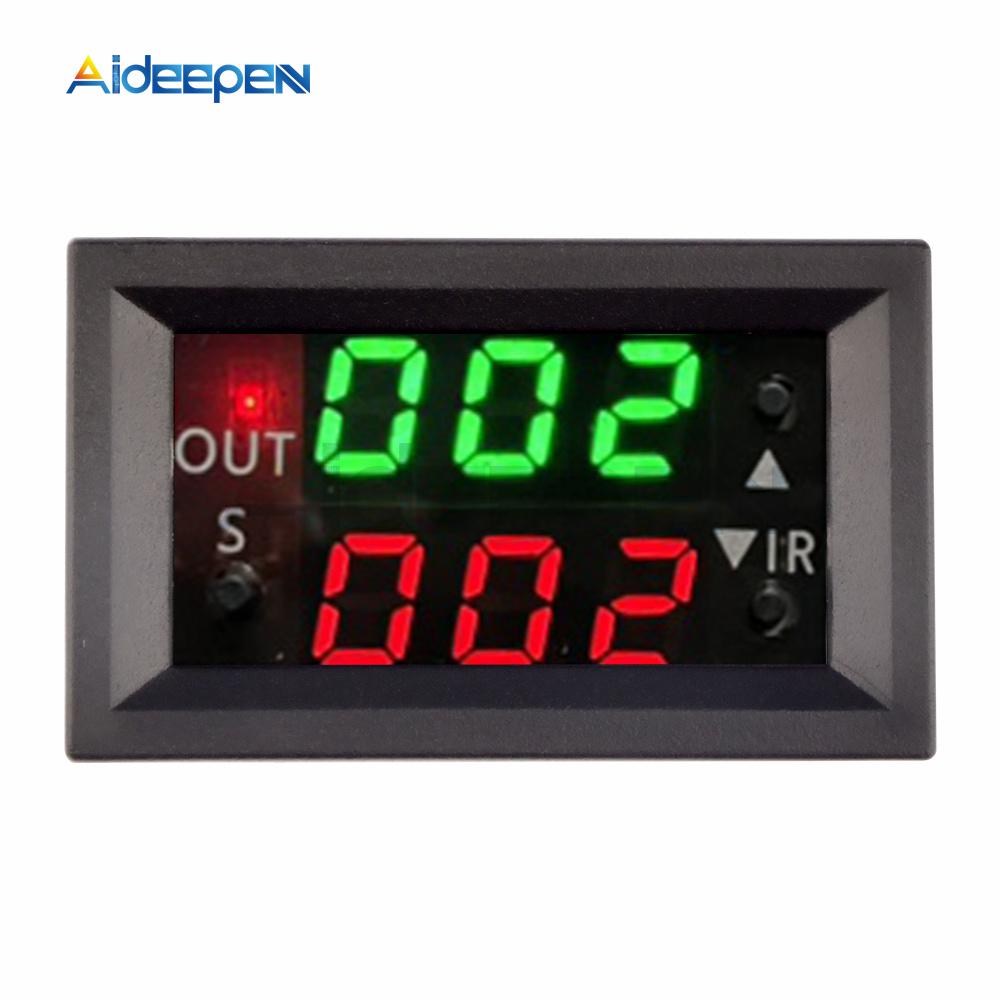 DC 12V 24V AC 110V 220V Digital Cycle Timer Delay Relay Board Module Microcomputer Time Controller Delay Relay Module Switch
DC 12V 24V AC 110V 220V Digital Cycle Timer Delay Relay Board Module Microcomputer Time Controller Delay Relay Module Switch