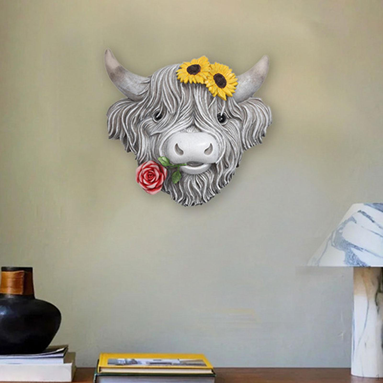 Cow Decor Head Figurine Collectible Wall Art Ornament for Home Garden Farmhouse Outdoor Living сірий
Cow Decor Head Figurine Collectible Wall Art Ornament for Home Garden Farmhouse Outdoor Living сірий
