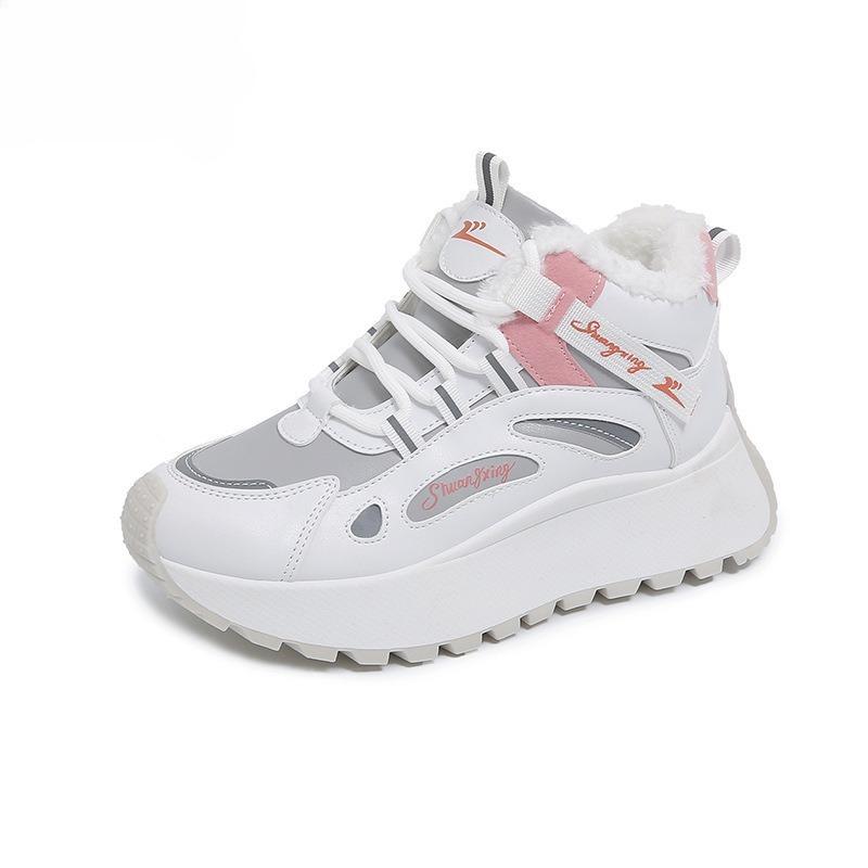 Женские плюшевые зимние дизайнерские ботинки-дутики, новые, теплые, вулканизированные, для улицы, нескользящая платформа, повседневные кроссовки Mujer 35-42 35 розовый
Женские плюшевые зимние дизайнерские ботинки-дутики, новые, теплые, вулканизированные, для улицы, нескользящая платформа, повседневные кроссовки Mujer 35-42 35 розовый