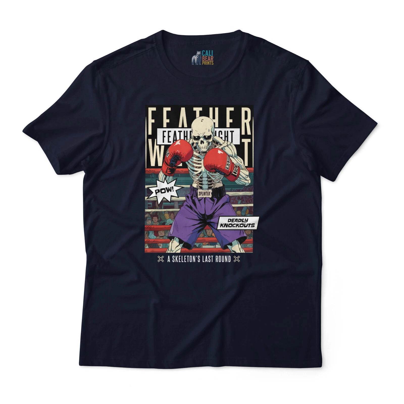 Skeleton Feather Weight Boxing Match Graphic T shirt - Unisex 3XL
Skeleton Feather Weight Boxing Match Graphic T shirt - Unisex 3XL