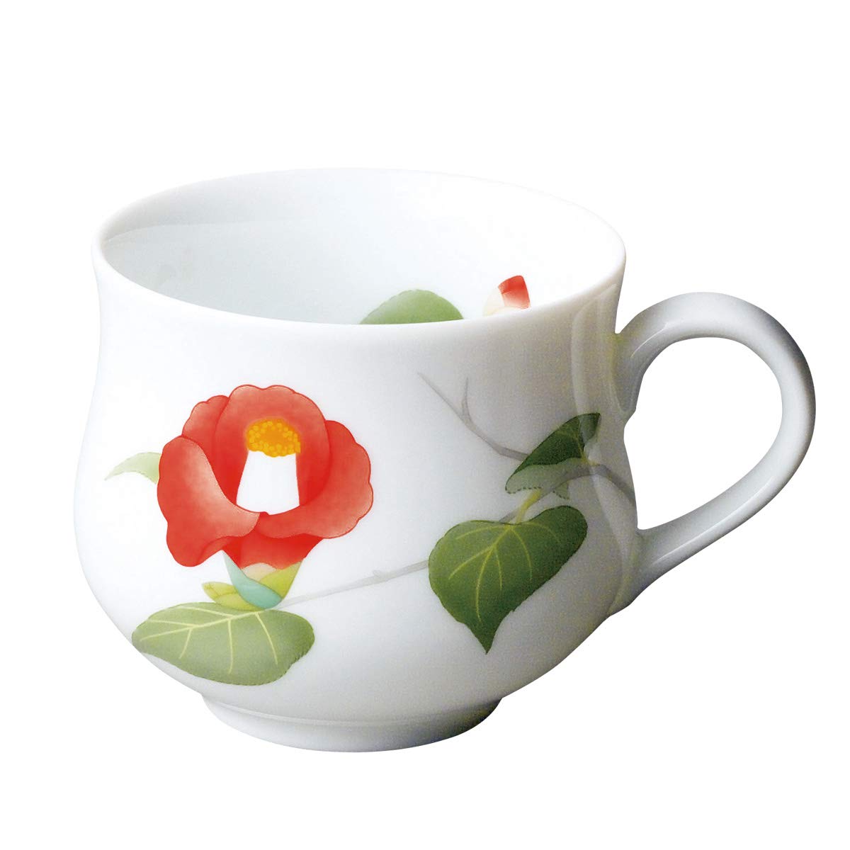 Кружка Koransha Days and Camellia с простым и впечатляющим красным цветком камелии 300 мл, Arita Ware, сделано в Японии. На внутренней стороне нарисованы милые бутоны.
Кружка Koransha Days and Camellia с простым и впечатляющим красным цветком камелии 300 мл, Arita Ware, сделано в Японии. На внутренней стороне нарисованы милые бутоны.