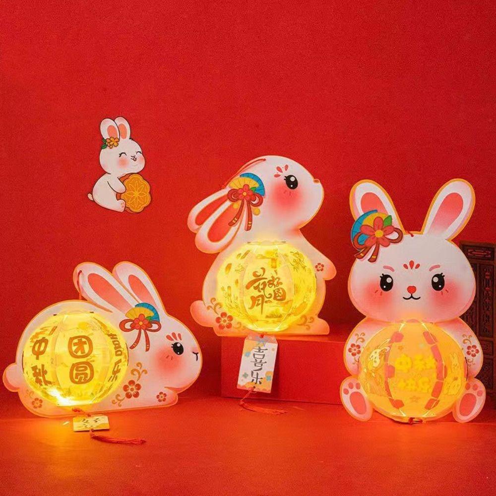 Luminous Rabbit Lantern Glowing Handheld Luminous Lantern Mid-Autumn Festival Lantern Kids Style A
Luminous Rabbit Lantern Glowing Handheld Luminous Lantern Mid-Autumn Festival Lantern Kids Style A