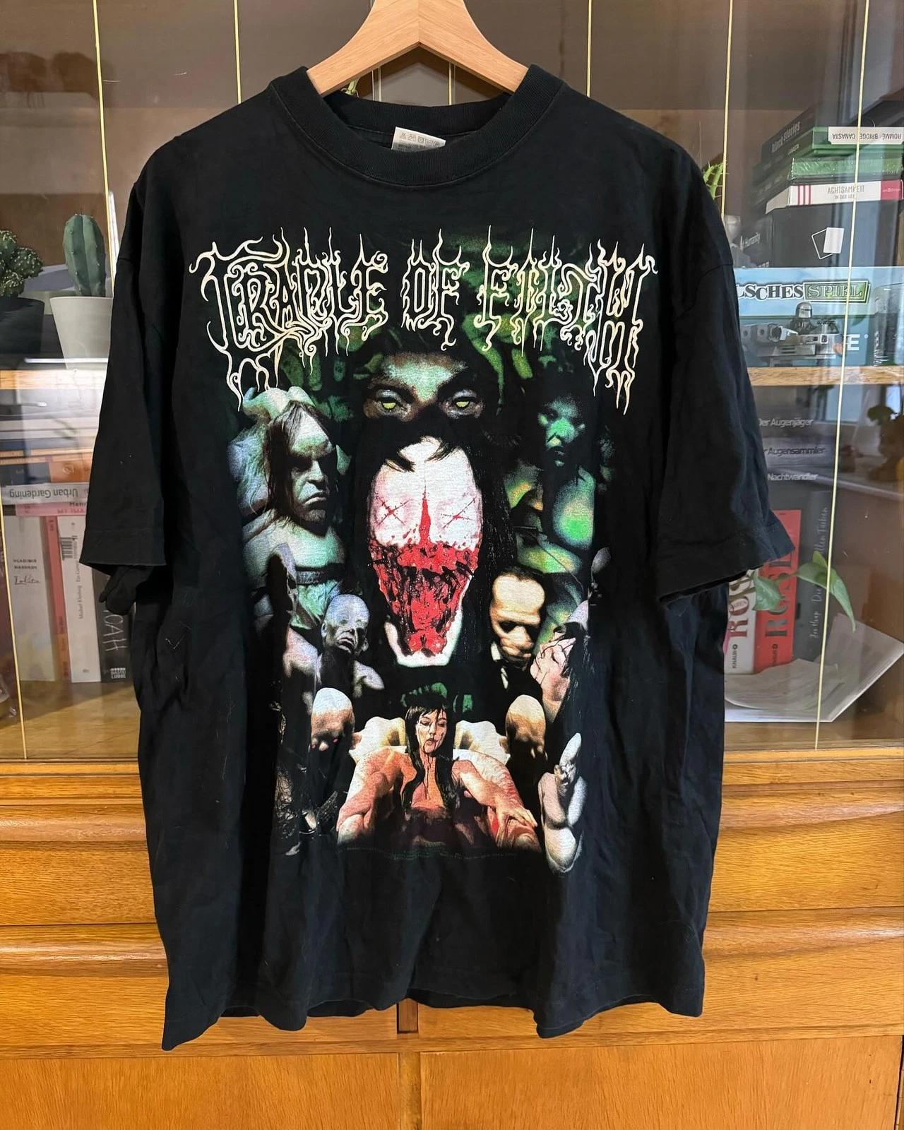 Vintage Cradle Of Filth Canvas For A Lick of Pain T-T-Shirt Tee Reprint L
Vintage Cradle Of Filth Canvas For A Lick of Pain T-T-Shirt Tee Reprint L