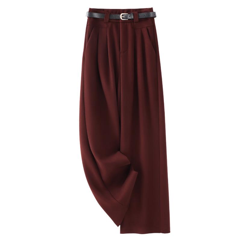 Ancola Women s Red Draped Suit Pants - 2024 Autumn/Winter, Loose Wide-Leg, Casual Straight-Leg Style. 2XL
Ancola Women s Red Draped Suit Pants - 2024 Autumn/Winter, Loose Wide-Leg, Casual Straight-Leg Style. 2XL