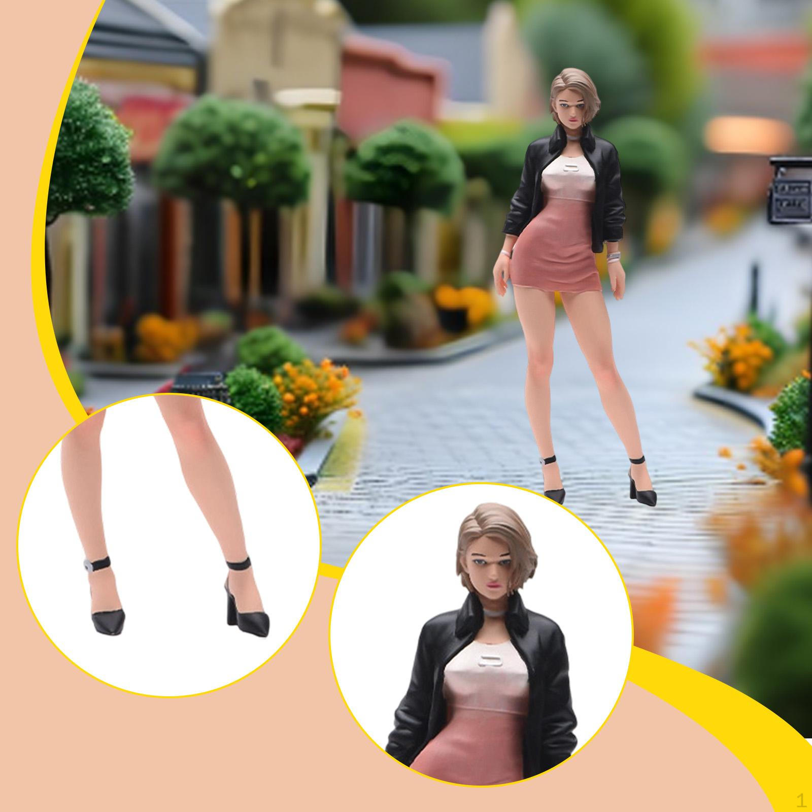 1:24 Крутая Девочка Миниатюрная Фигурка Сцена Фигурка Украшение Аксессуары для Кукольного Домика Поезда
1:24 Крутая Девочка Миниатюрная Фигурка Сцена Фигурка Украшение Аксессуары для Кукольного Домика Поезда