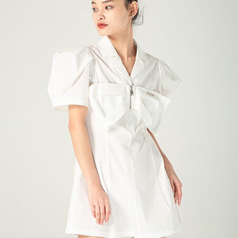 ANY SPOOR Hepburn Bow Puff Sleeve Mini Dress S
ANY SPOOR Hepburn Bow Puff Sleeve Mini Dress S