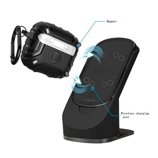 Крышка наушника Магнитная анти-капля Soft Bluetooth-совместимые наушники Защитный чехол с карабином для Airpods 3
Крышка наушника Магнитная анти-капля Soft Bluetooth-совместимые наушники Защитный чехол с карабином для Airpods 3
