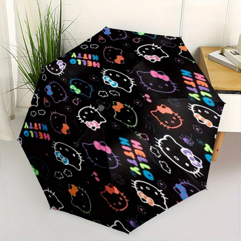 Hello Kitty,Pattern Automatic Folding Umbrella-Simple 8-Rib Design, Bright Cartoon Pattern, Durable Iron Frame, Suitable For Travel, Outdoor
Hello Kitty,Pattern Automatic Folding Umbrella-Simple 8-Rib Design, Bright Cartoon Pattern, Durable Iron Frame, Suitable For Travel, Outdoor