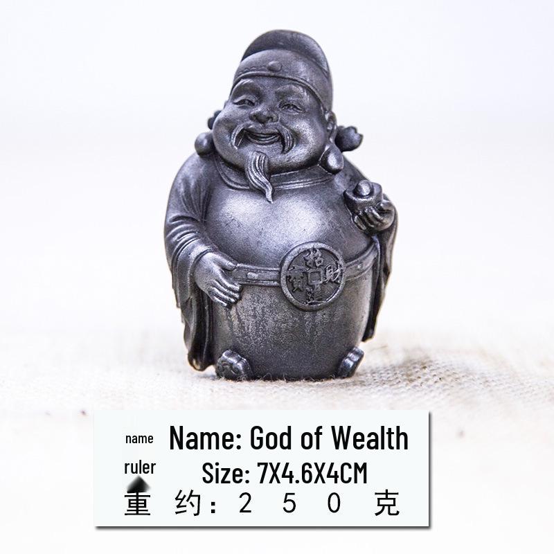 Retro Handmade Wen Wu Cai Shen Ornament for Study or Living Room
Retro Handmade Wen Wu Cai Shen Ornament for Study or Living Room