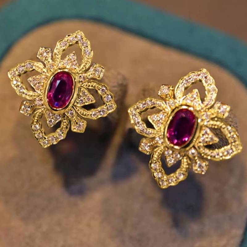 Huitan Luxury Geometric Design Women Stud Earrings Inlaid Bright Red CZ for Wedding Engagement Elegant Accessories Chic Zircon
Huitan Luxury Geometric Design Women Stud Earrings Inlaid Bright Red CZ for Wedding Engagement Elegant Accessories Chic Zircon