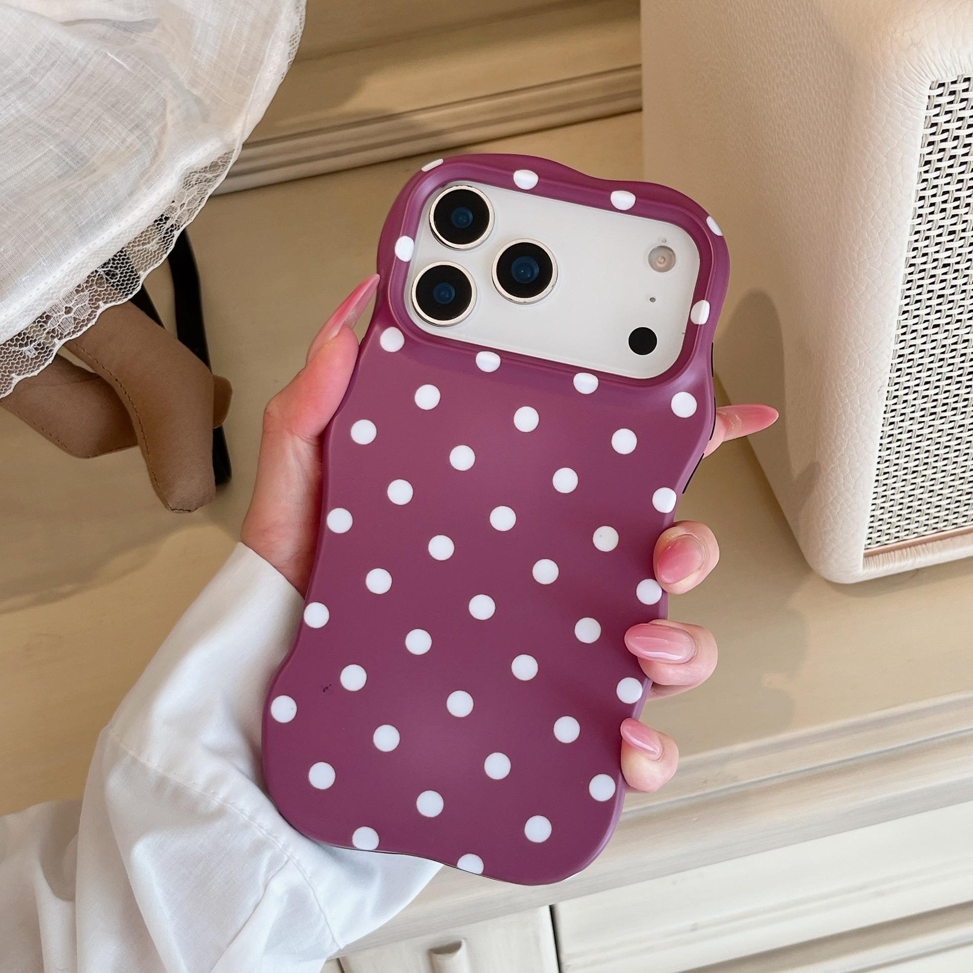 Polka Dot iPhone 16 Pro Max/Apple 17 Case with Frosted Film 15 Pro
Polka Dot iPhone 16 Pro Max/Apple 17 Case with Frosted Film 15 Pro