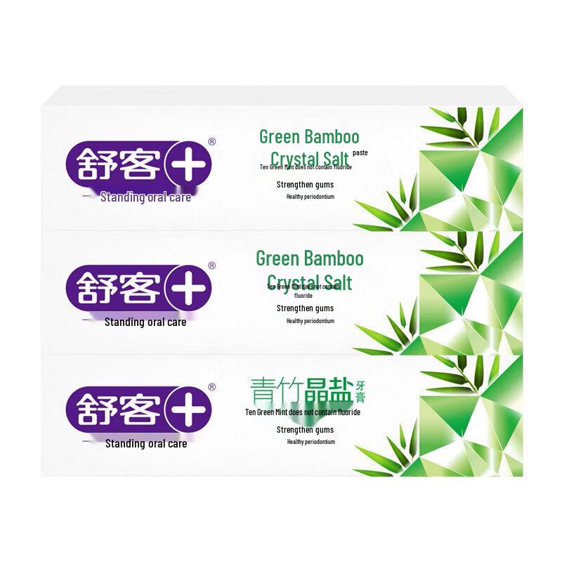 Shuke Bamboo Mint Fluoride-Free Toothpaste 3-Pack
Shuke Bamboo Mint Fluoride-Free Toothpaste 3-Pack