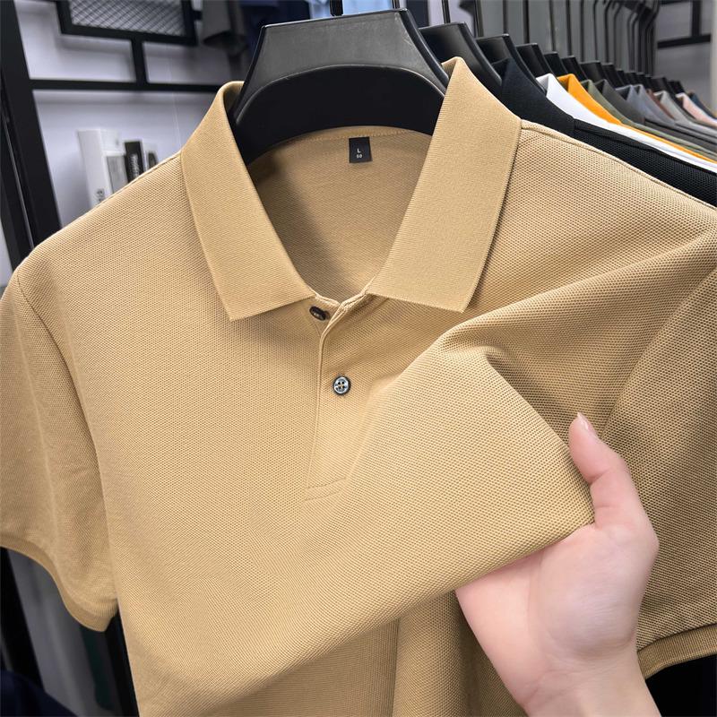Silk-Like Cotton Men s Short-Sleeve Polo Shirt - Solid Color, Breathable, Casual Lapel T-shirt for Summer 2026. XL/52
Silk-Like Cotton Men s Short-Sleeve Polo Shirt - Solid Color, Breathable, Casual Lapel T-shirt for Summer 2026. XL/52