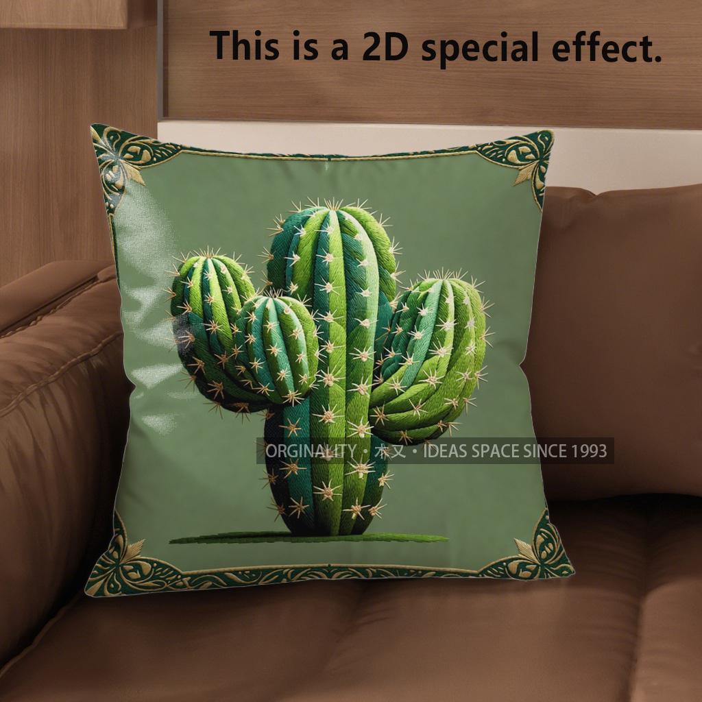 2D Boho Cactus Print Throw Pillow Covers Pattern Cushion Cover Suitable For Sofa Bedroom Car Pillow Cover 40x40cm
2D Boho Cactus Print Throw Pillow Covers Pattern Cushion Cover Suitable For Sofa Bedroom Car Pillow Cover 40x40cm