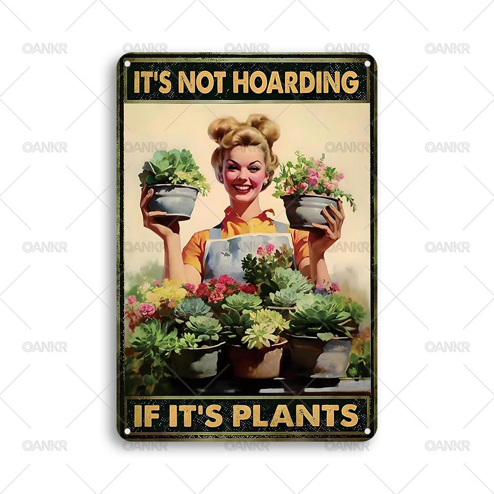 Vintage Garden Art Poster Metal Tin Sign Its Not Hoarding If Its Plants Metal Signs for Backyard Home Wall Decor Accessories 20x30cm(7.8x11.8inch)
Vintage Garden Art Poster Metal Tin Sign Its Not Hoarding If Its Plants Metal Signs for Backyard Home Wall Decor Accessories 20x30cm(7.8x11.8inch)