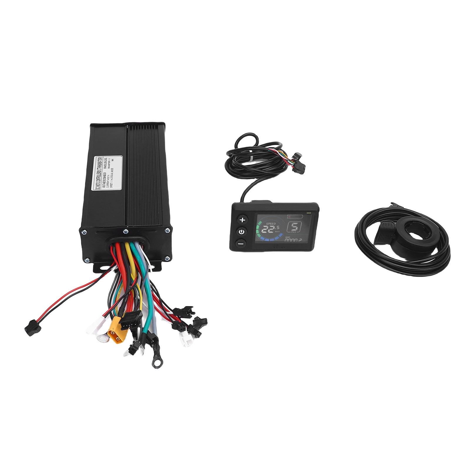 Electric Controller Kit for Scooter Bike Water Proof Brushless Motor 36V48V52V 40A 3 Modes with LCD
Electric Controller Kit for Scooter Bike Water Proof Brushless Motor 36V48V52V 40A 3 Modes with LCD