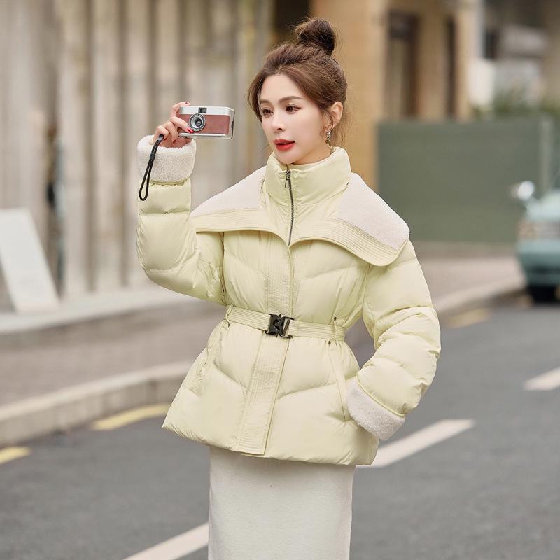 Women s 2024 Belted White Duck Down Jacket with Zipper Lapel - Fashionable & Warm HR222 L (115-130 lbs)
Women s 2024 Belted White Duck Down Jacket with Zipper Lapel - Fashionable & Warm HR222 L (115-130 lbs)