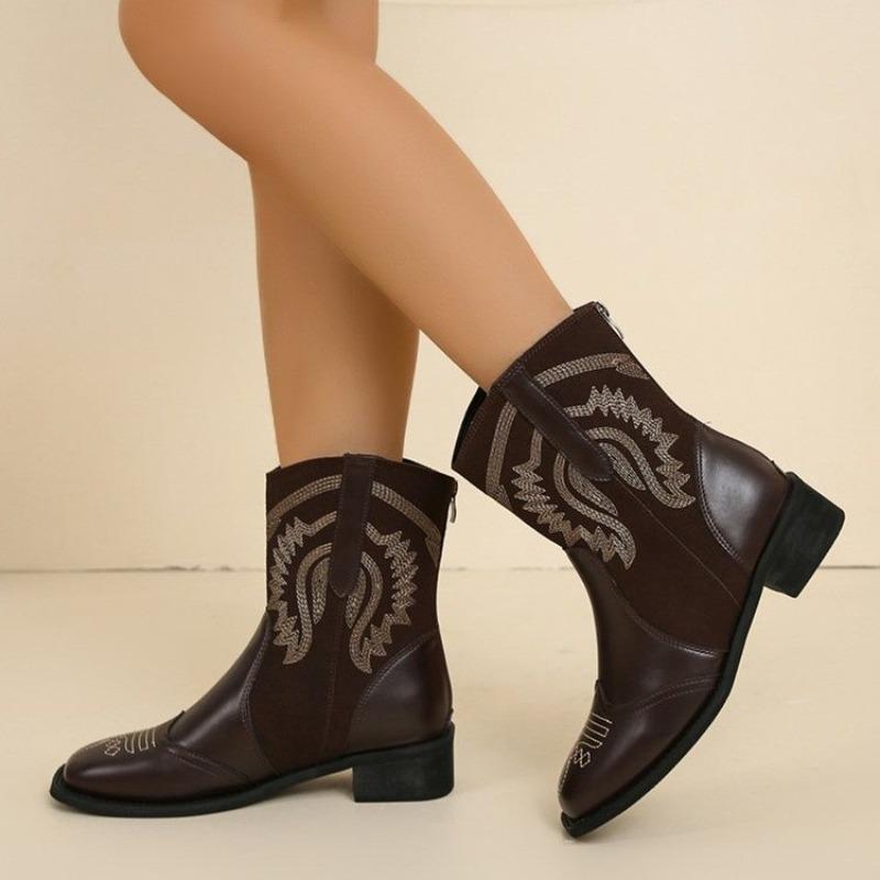 Модные женские массивные одинарные ботинки Весна Новые Остроносые Задняя молния Вышивка Противоскользящие Износостойкие Короткие ботинки 42
Модные женские массивные одинарные ботинки Весна Новые Остроносые Задняя молния Вышивка Противоскользящие Износостойкие Короткие ботинки 42