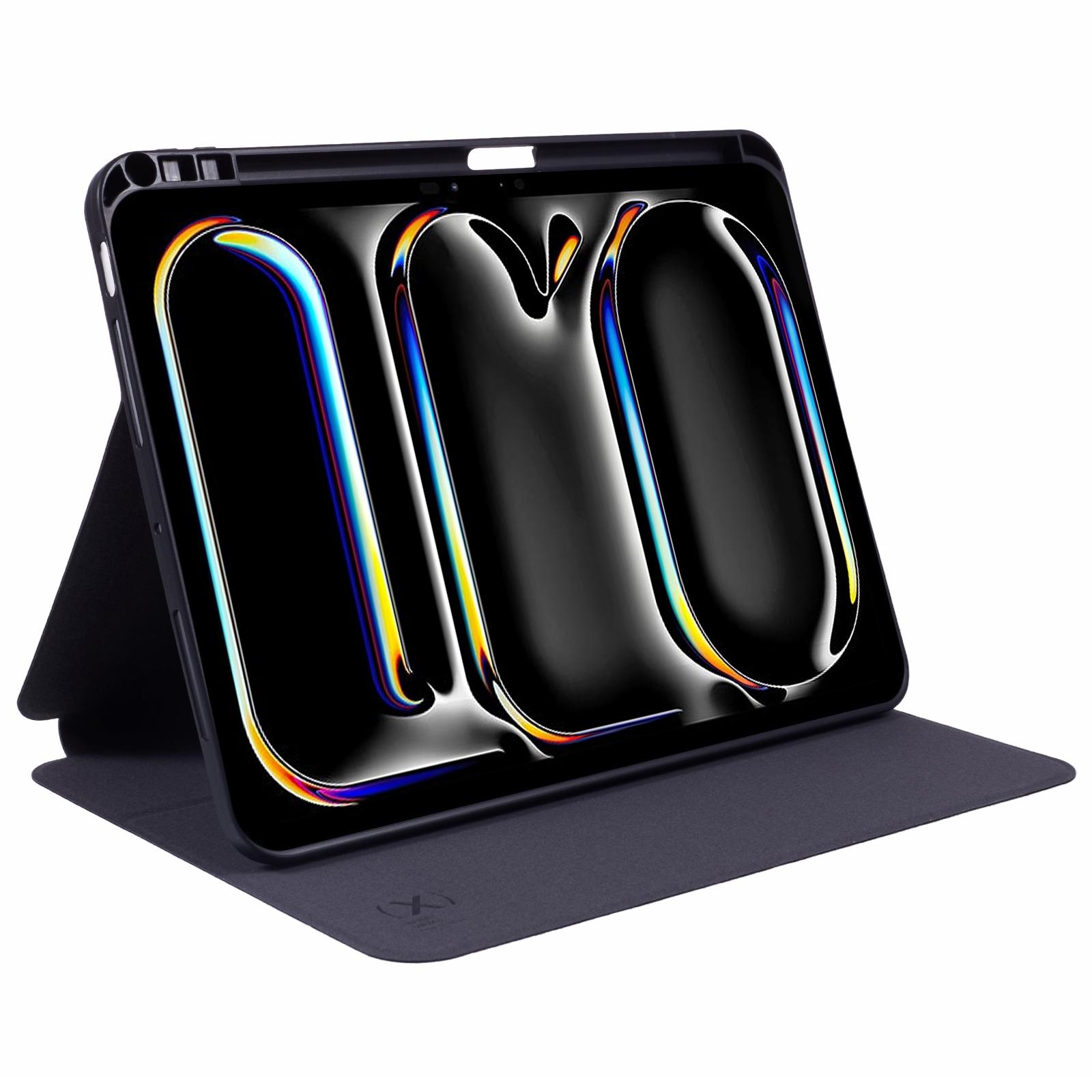X-LEVEL For iPad Pro 11 (2024) Case PU Leather Auto Wake/Sleep Cover with Pencil Holder Litchi Texture Black
X-LEVEL For iPad Pro 11 (2024) Case PU Leather Auto Wake/Sleep Cover with Pencil Holder Litchi Texture Black