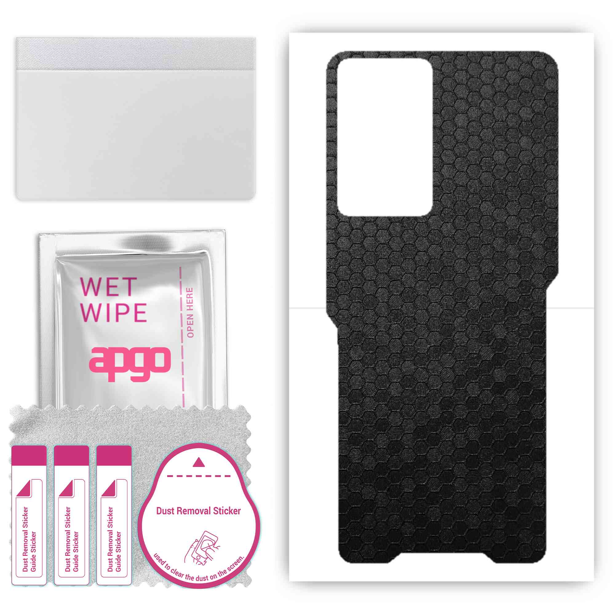 Apgo Protective Skin Sticker для задньої панелі, сумісний з Doogee S97 Pro, Wrap Film, Foil, Vinyl - Pattern Black Honeycomb
Apgo Protective Skin Sticker для задньої панелі, сумісний з Doogee S97 Pro, Wrap Film, Foil, Vinyl - Pattern Black Honeycomb