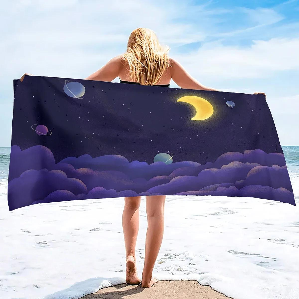 Sky Beach Towels for Adults and Absorbent Velour Pool Towels with Lightweight Quick Dry Beach Towel Summer Swimming Towel W40*H60(CM)
Sky Beach Towels for Adults and Absorbent Velour Pool Towels with Lightweight Quick Dry Beach Towel Summer Swimming Towel W40*H60(CM)