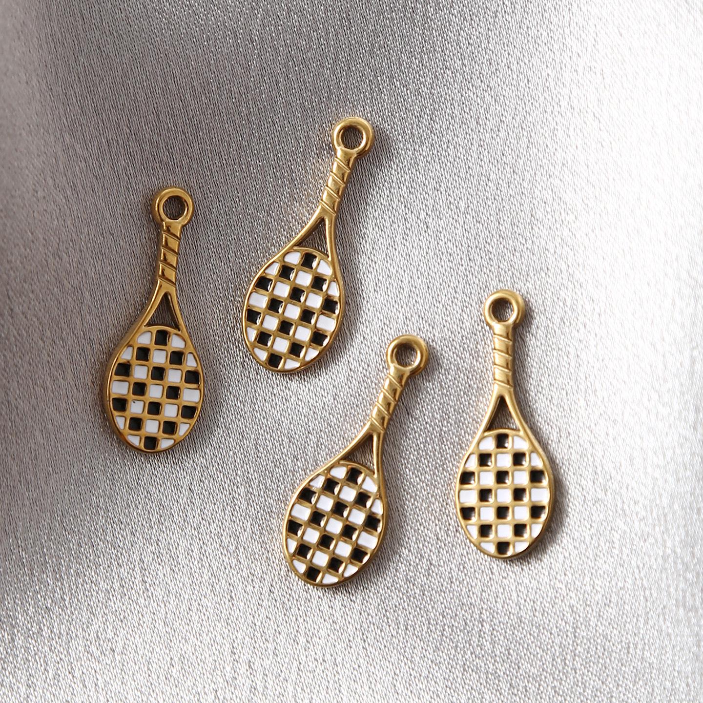 18K Gold-Plated Stainless Steel Coffee Cup Pendant DIY Accessory 1 piece чорний/білий
18K Gold-Plated Stainless Steel Coffee Cup Pendant DIY Accessory 1 piece чорний/білий