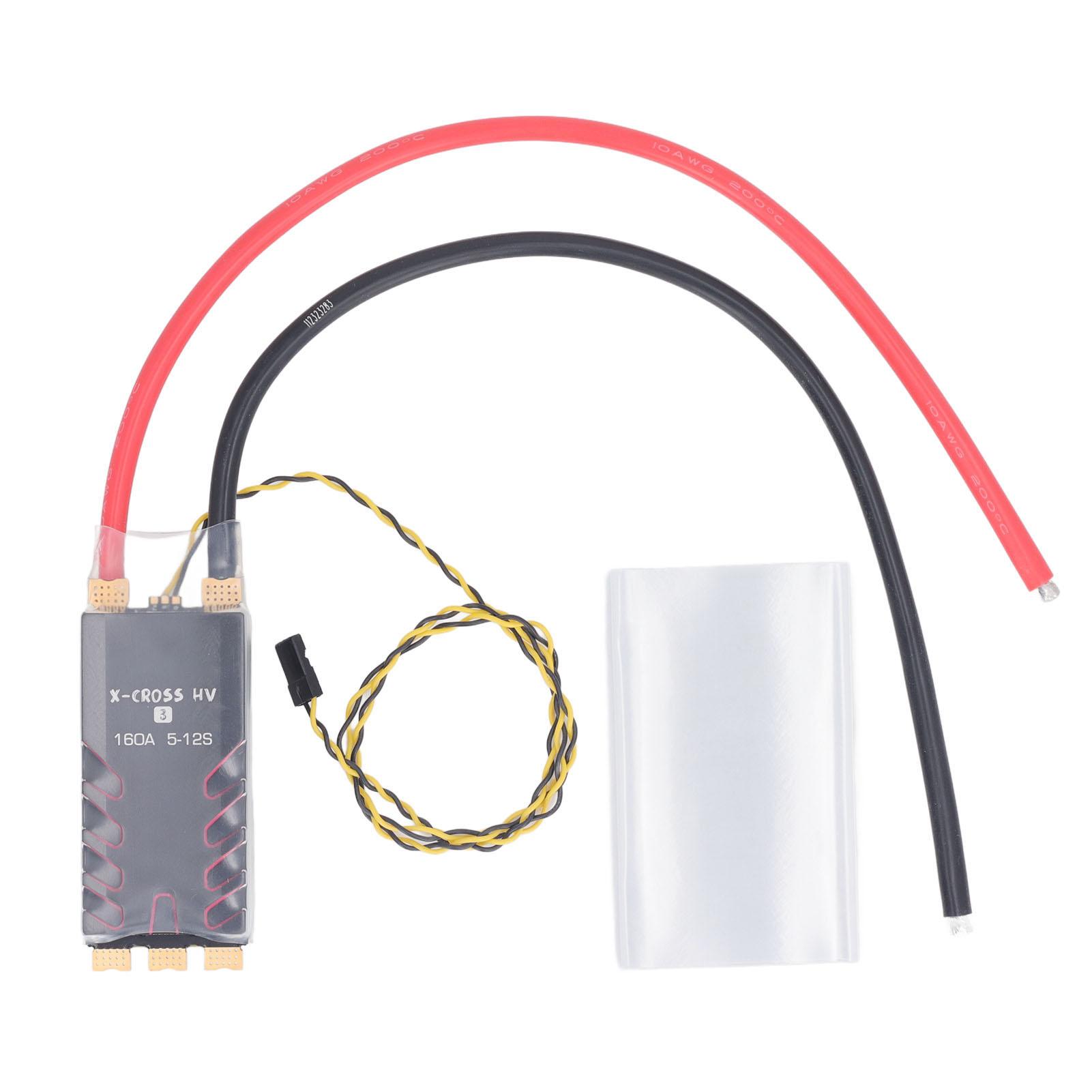 160A Brushless Electronic Speed Controller 5 to 12S HV3 ARM 32 Bit FPV Brushless ESC for RC Racing
160A Brushless Electronic Speed Controller 5 to 12S HV3 ARM 32 Bit FPV Brushless ESC for RC Racing