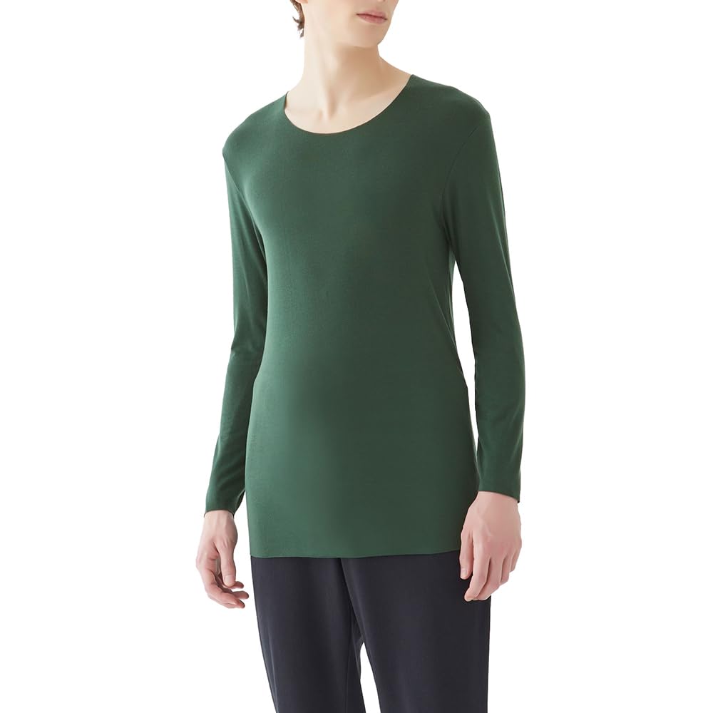 Gunze ADVANCE LABEL Crew Neck Long Sleeve Inner Dark Size M Men s Top, Green,
Gunze ADVANCE LABEL Crew Neck Long Sleeve Inner Dark Size M Men s Top, Green,