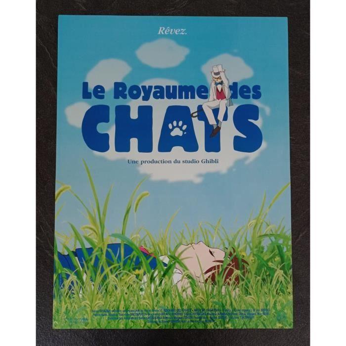 Le royaume des chats Affiche Cinéma Roulée Petit Format (53.5x40cm) Hiroyuki Morita Studio Ghibli
Le royaume des chats Affiche Cinéma Roulée Petit Format (53.5x40cm) Hiroyuki Morita Studio Ghibli