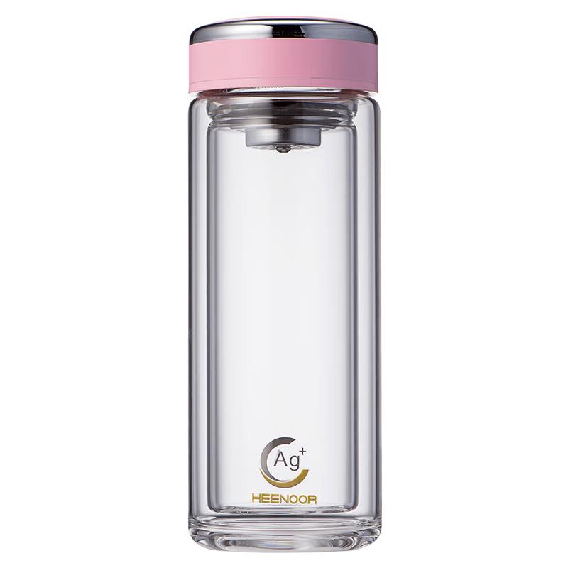 Heenoor Antibacterial Double-Layer Glass Tea Infuser Bottle
Heenoor Antibacterial Double-Layer Glass Tea Infuser Bottle