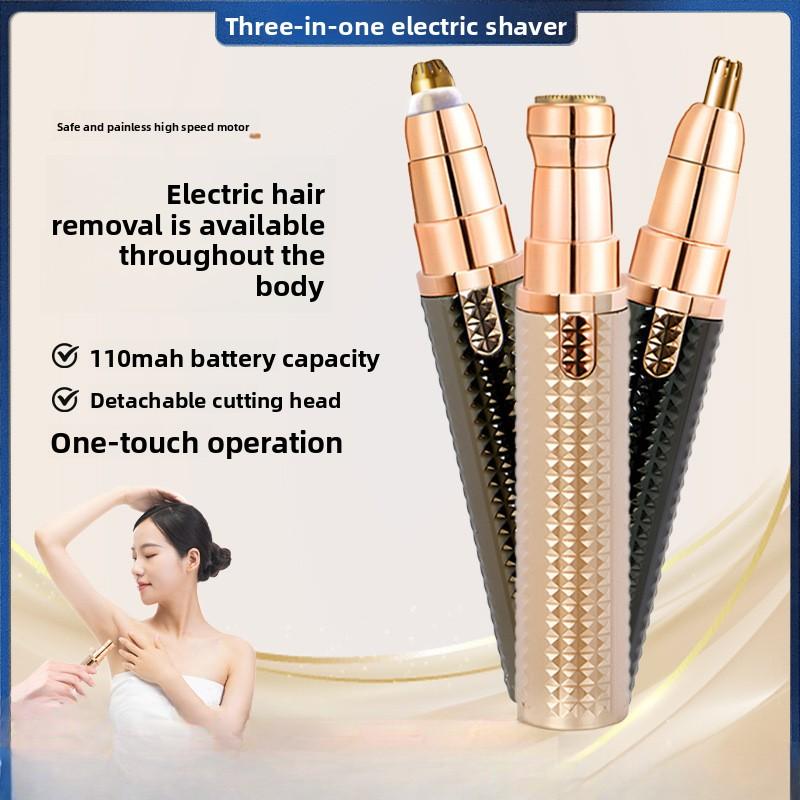 Electric Hair Remover Unisex Shaver Underarm Hair Leg Hair Private Parts Hair Remover Nose Hair Trimmer English manual
Electric Hair Remover Unisex Shaver Underarm Hair Leg Hair Private Parts Hair Remover Nose Hair Trimmer English manual