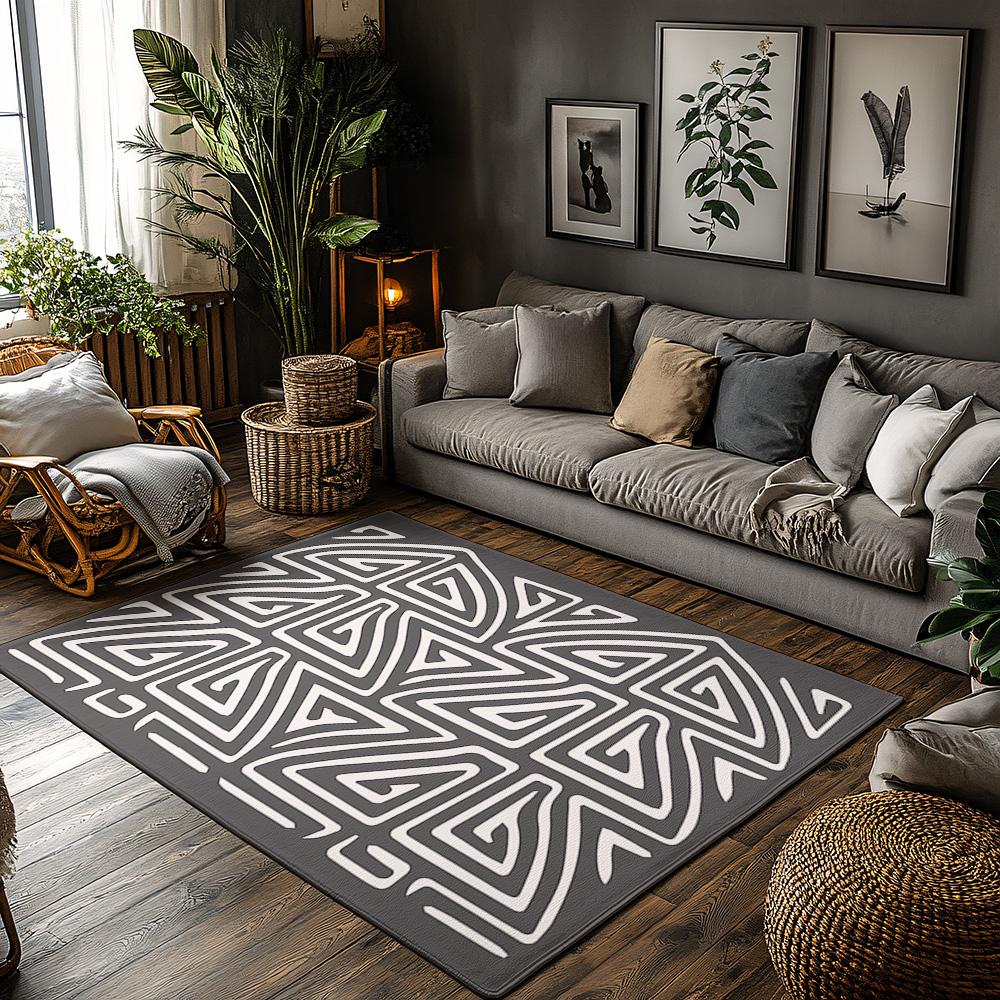 Geometric Pattern Doormat Indoor Outdoor Rug Washable Floor Mat Entrance Carpet Home Decor Modern Abstract Area Rug Non Slip 50x80cm
Geometric Pattern Doormat Indoor Outdoor Rug Washable Floor Mat Entrance Carpet Home Decor Modern Abstract Area Rug Non Slip 50x80cm
