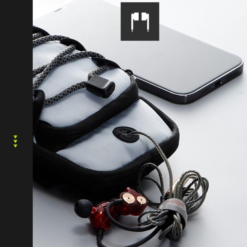 Adjustable Wrist Phone Bag Double-layers Sports Arm Bag Running Phone Bag Cycling чорний
Adjustable Wrist Phone Bag Double-layers Sports Arm Bag Running Phone Bag Cycling чорний
