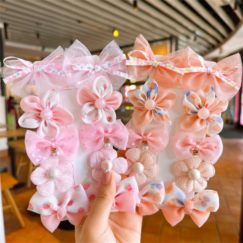10/5/3/1PCS Children s Hairpin Princess Little Girl Sweet Cute Mesh Broken Hairpin Cute Baby No Harming Hair Headwear Set 
10/5/3/1PCS Children s Hairpin Princess Little Girl Sweet Cute Mesh Broken Hairpin Cute Baby No Harming Hair Headwear Set