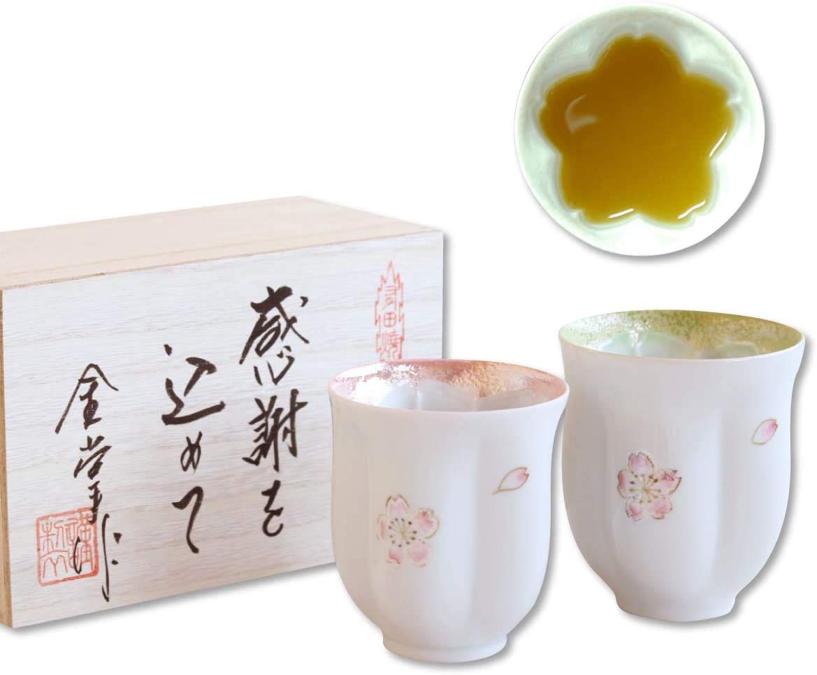 Starting Salary Present Couple Yumi Present with Gratitude Cherry Blossom Teacup Arita Ware Mai Sakura Pair Box of Gratitude Made in Japan
Starting Salary Present Couple Yumi Present with Gratitude Cherry Blossom Teacup Arita Ware Mai Sakura Pair Box of Gratitude Made in Japan