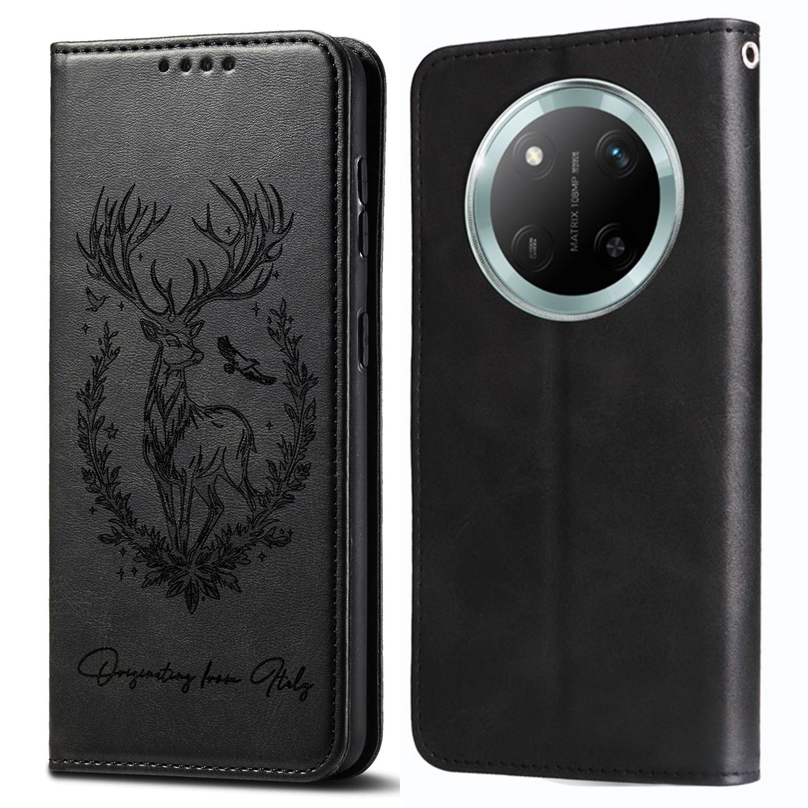Stand Case for Honor X60 Pro 5G/X9c 5G/Magic7 Lite 5G Lucky Deer Imprinted Magnetic Closure Leather Wallet Phone Cover Black
Stand Case for Honor X60 Pro 5G/X9c 5G/Magic7 Lite 5G Lucky Deer Imprinted Magnetic Closure Leather Wallet Phone Cover Black