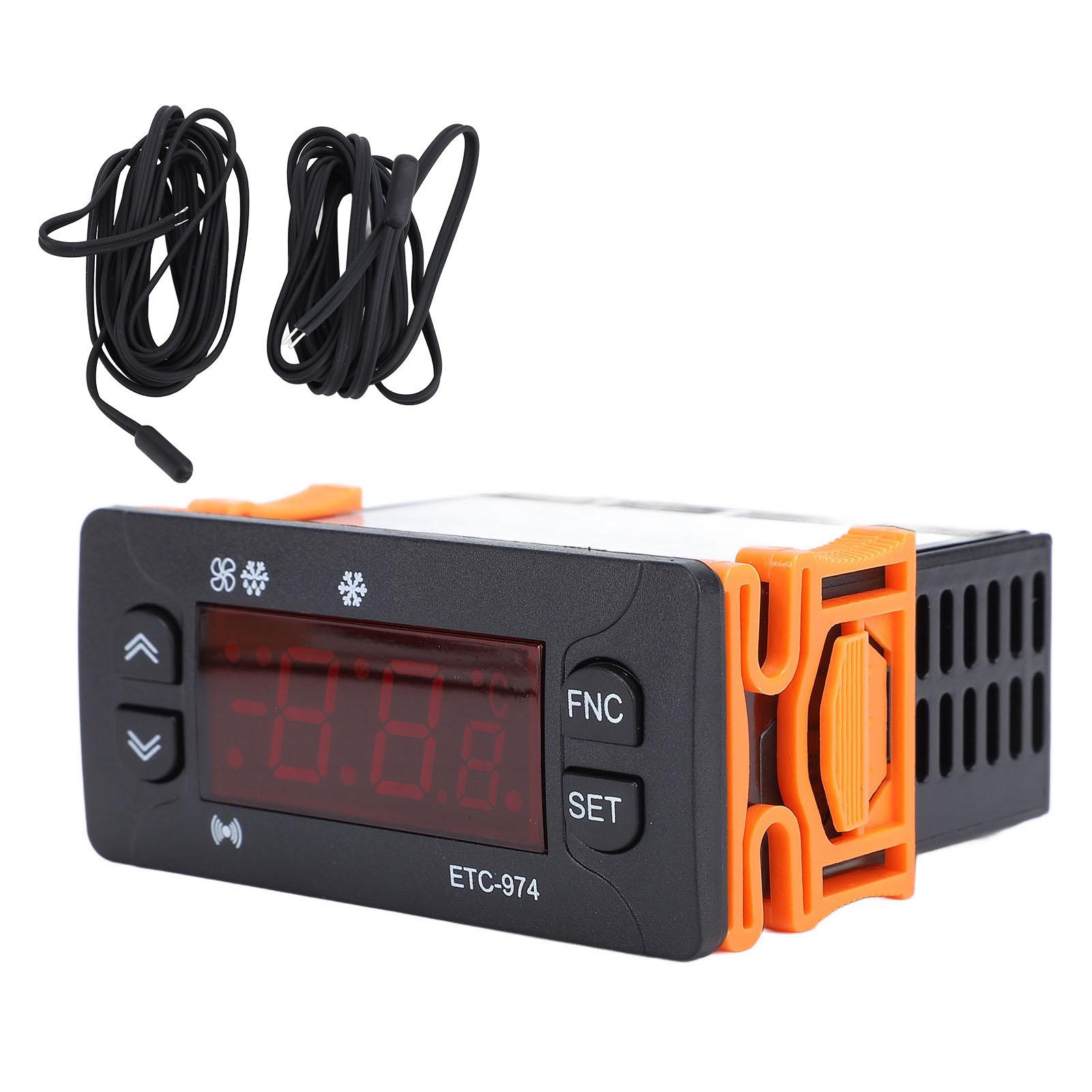 Digital Temperature Controller 50 celsius to 99 celsius High Accuracy Safety Guard Digital Thermostat Regulator
Digital Temperature Controller 50 celsius to 99 celsius High Accuracy Safety Guard Digital Thermostat Regulator