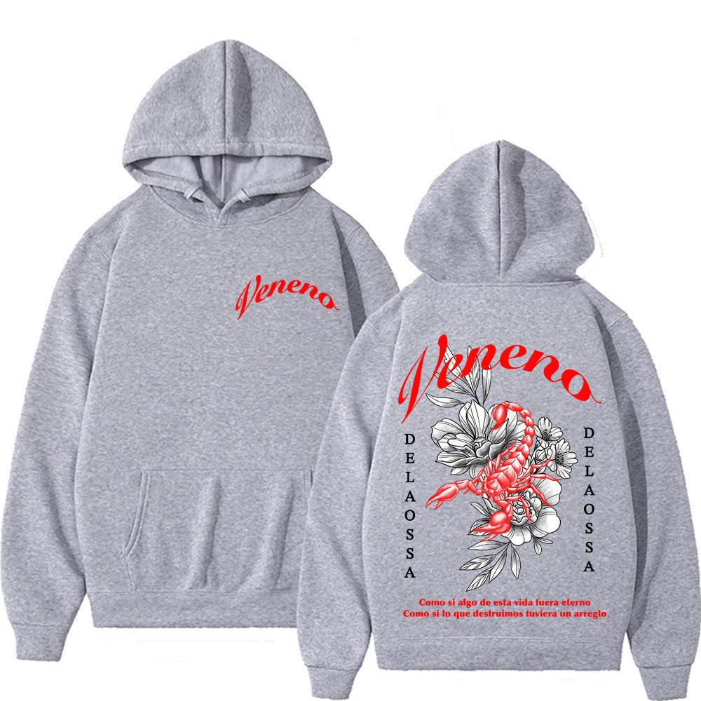 Rapper Delaossa Veneno Album Graphic Sweatshirts Men Women Oversized Comfort Hoodie Streetwear Vintage Classic Pop Music Hoodies 3XL
Rapper Delaossa Veneno Album Graphic Sweatshirts Men Women Oversized Comfort Hoodie Streetwear Vintage Classic Pop Music Hoodies 3XL