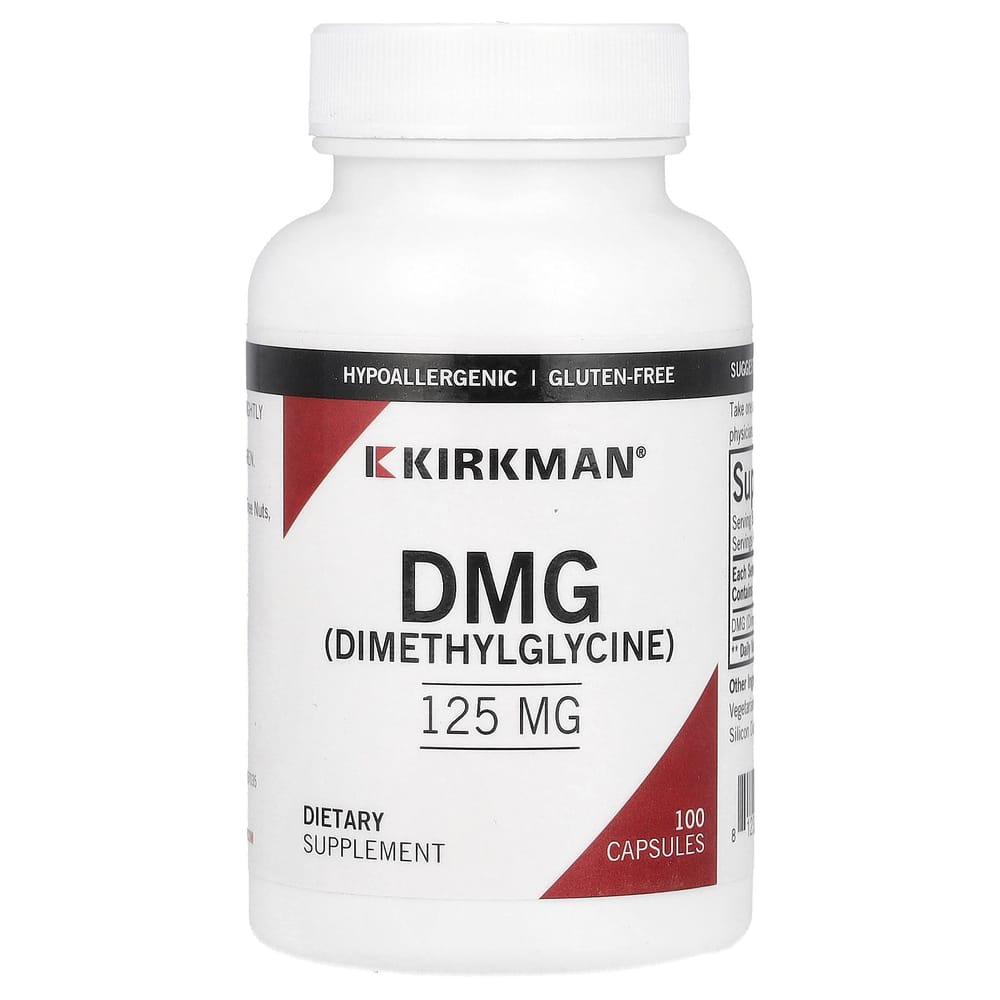 Kirkman Labs DMG (Dimethylglycine) 125mg Capsules, 100 Count 100 pcs - 1 ea
Kirkman Labs DMG (Dimethylglycine) 125mg Capsules, 100 Count 100 pcs - 1 ea