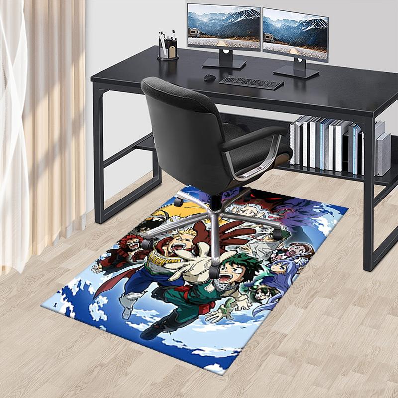 1pc My Hero Academia Chair Mat - Anime Cartoon Design Office Desk Pad, Non-Slip Carpet for Home Decor, Suitable for All Seasons.T054 60cm by 90cm
1pc My Hero Academia Chair Mat - Anime Cartoon Design Office Desk Pad, Non-Slip Carpet for Home Decor, Suitable for All Seasons.T054 60cm by 90cm