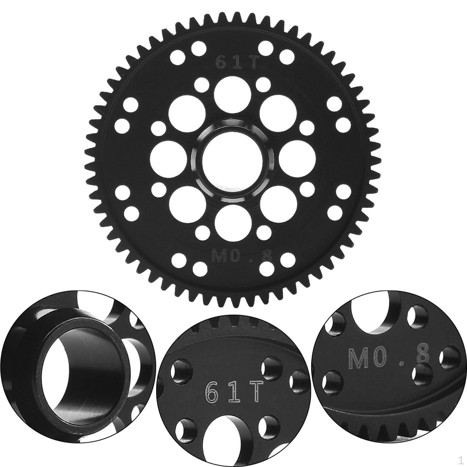 61T Main Spur Gear, High Speed Gear Replace Parts, 32P Steel for Ara311100 1:10 RC Trucks
61T Main Spur Gear, High Speed Gear Replace Parts, 32P Steel for Ara311100 1:10 RC Trucks
