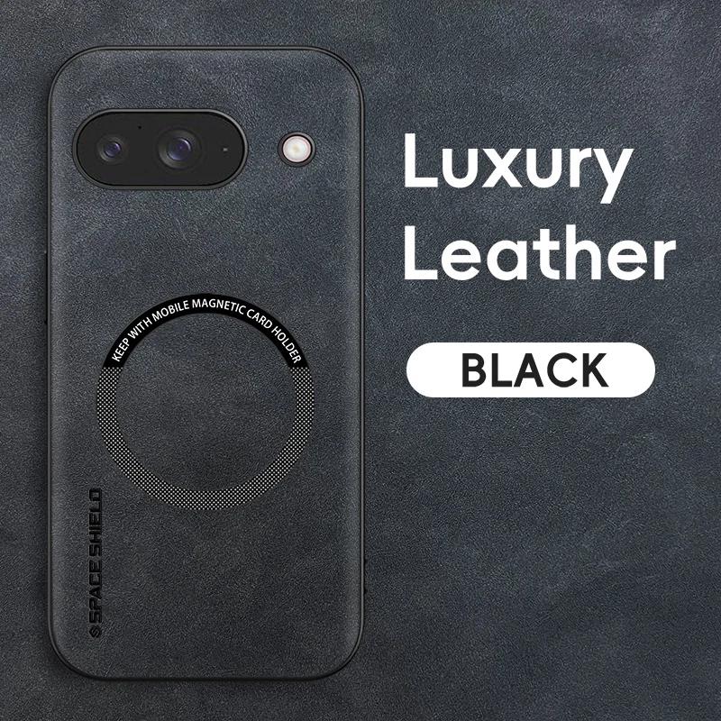 Magnetic Retro Leather Case For Google Pixel 9A Pixel9A 5G Wireless Charging Phone Case Cover For Google Pixel 9A зелений
Magnetic Retro Leather Case For Google Pixel 9A Pixel9A 5G Wireless Charging Phone Case Cover For Google Pixel 9A зелений