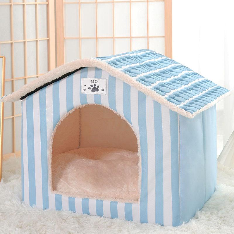 Winter Plush Bed Cats Stripes Pet House Warm Comfortable Dog Bed Removable with Plush Thick Pet House Security Cat Accessories S
Winter Plush Bed Cats Stripes Pet House Warm Comfortable Dog Bed Removable with Plush Thick Pet House Security Cat Accessories S