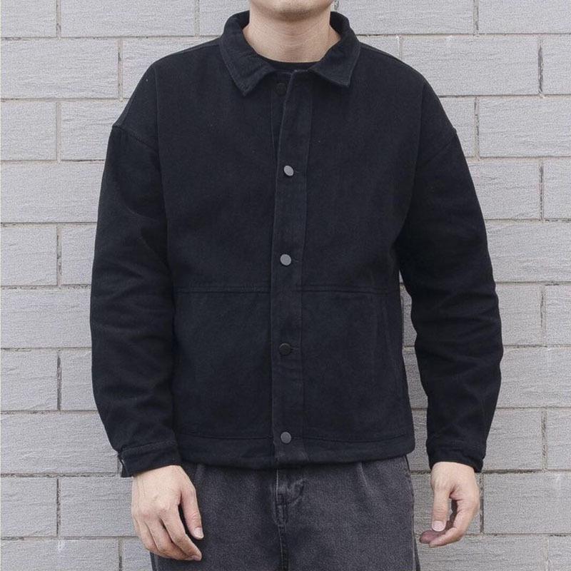 Men s Autumn/Winter Hong Kong Style Denim Jacket - Trendy Loose Fit, Korean Fashion, All-match Solid Color Casual Workwear. M
Men s Autumn/Winter Hong Kong Style Denim Jacket - Trendy Loose Fit, Korean Fashion, All-match Solid Color Casual Workwear. M