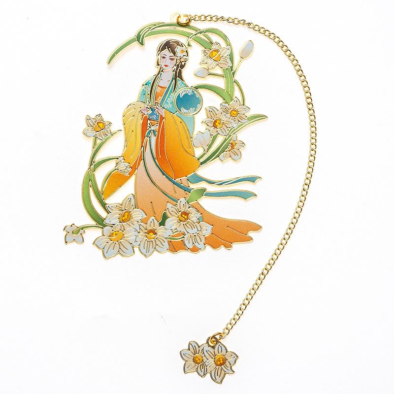 Двенадцать цветочных богов, закладка, искусство, изысканная прекрасная латунная закладка, дворец, национальная династия, древний фестиваль, подарки
Двенадцать цветочных богов, закладка, искусство, изысканная прекрасная латунная закладка, дворец, национальная династия, древний фестиваль, подарки