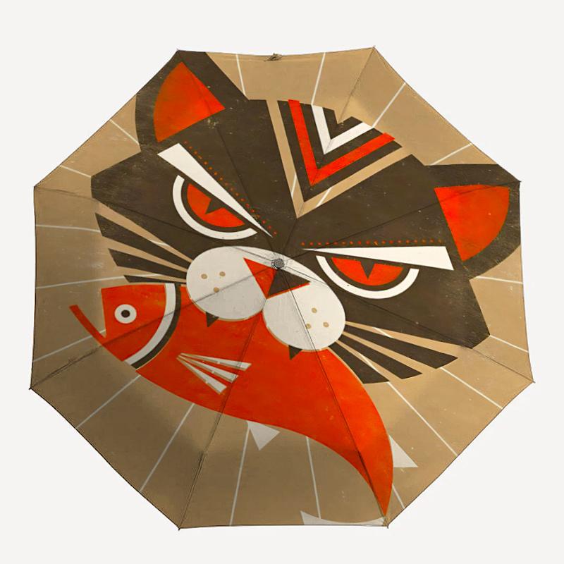 1pc Cat Fish Automatic Open/close Umbrella, 8-Rib sturdy structure, Portable Travel Umbrella, Parties, Everyday Useb080
1pc Cat Fish Automatic Open/close Umbrella, 8-Rib sturdy structure, Portable Travel Umbrella, Parties, Everyday Useb080