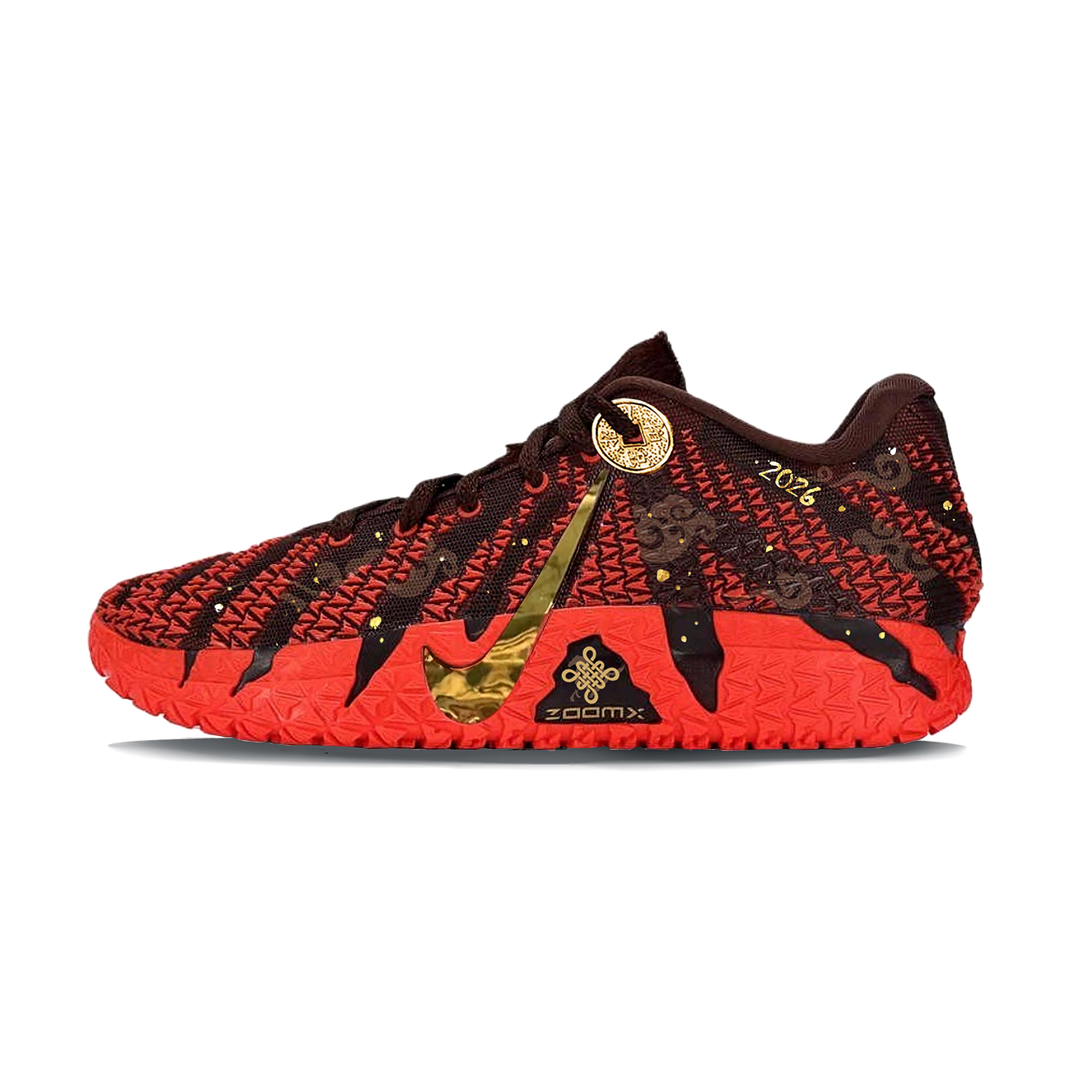 Nike Ja Morant 3 Horse Naji Abrasion Resistant Low top Basketball Shoes Men s Black Red IB6509-200(Team296-) 44
Nike Ja Morant 3 Horse Naji Abrasion Resistant Low top Basketball Shoes Men s Black Red IB6509-200(Team296-) 44