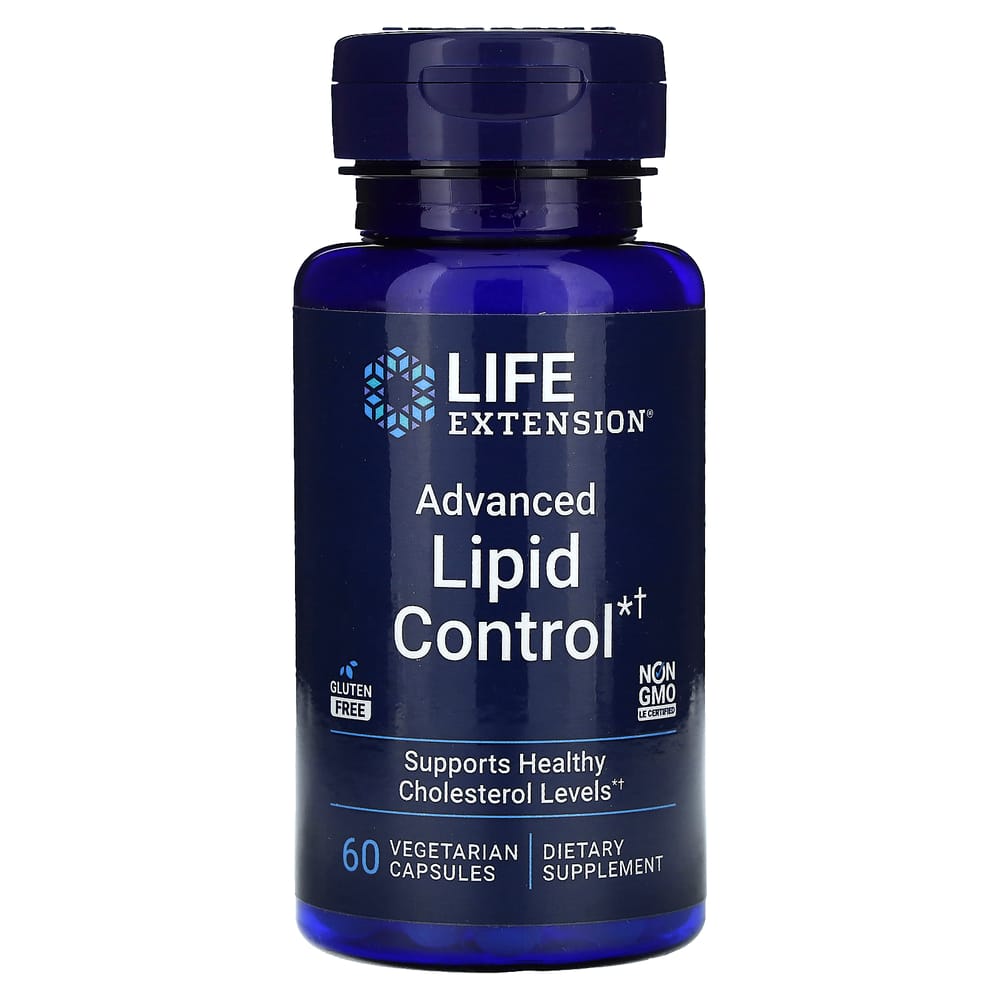 Life Extension Advanced Lipid Control Veggie Capsules, 60 Count 60 pcs - 1 ea
Life Extension Advanced Lipid Control Veggie Capsules, 60 Count 60 pcs - 1 ea
